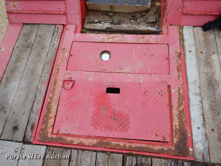 image for item DS8037 1992 Load King 403DFP  lowboy equipment trailer