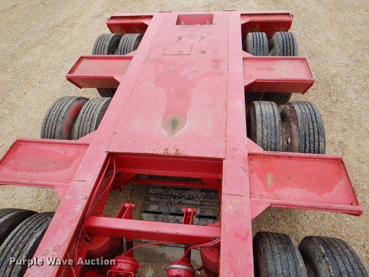 image for item DS8037 1992 Load King 403DFP  lowboy equipment trailer