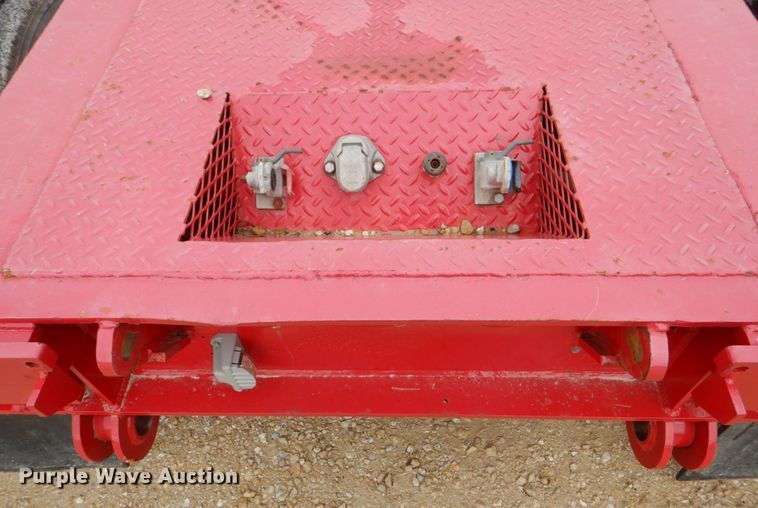 image for item DS8037 1992 Load King 403DFP  lowboy equipment trailer