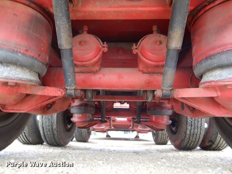 image for item DS8037 1992 Load King 403DFP  lowboy equipment trailer