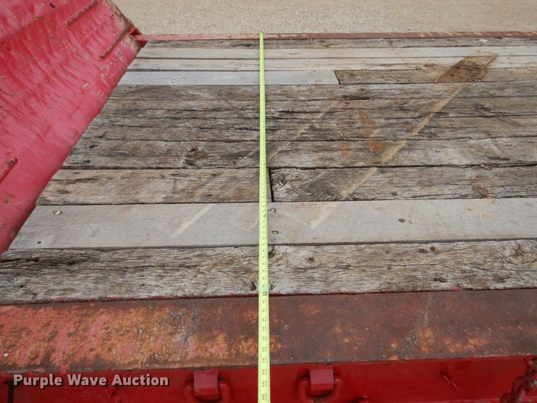 image for item DS8037 1992 Load King 403DFP  lowboy equipment trailer