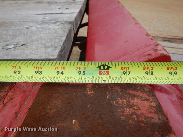 image for item DS8037 1992 Load King 403DFP  lowboy equipment trailer