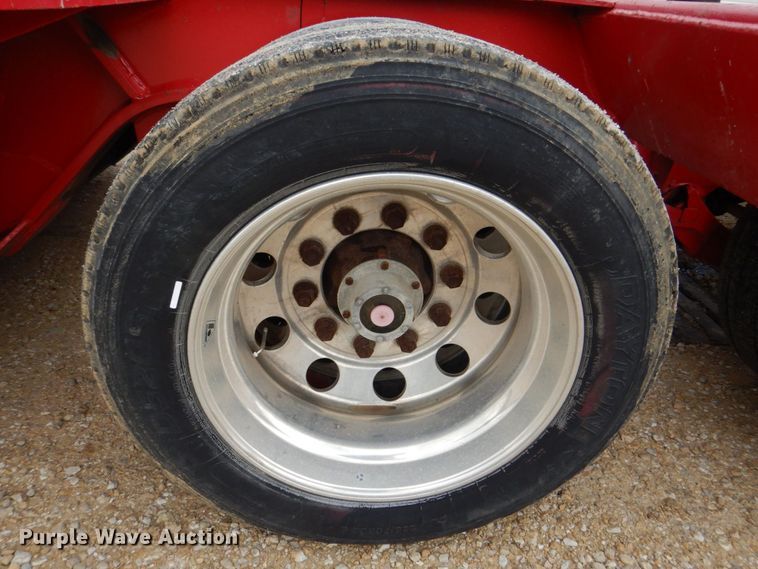 image for item DS8037 1992 Load King 403DFP  lowboy equipment trailer