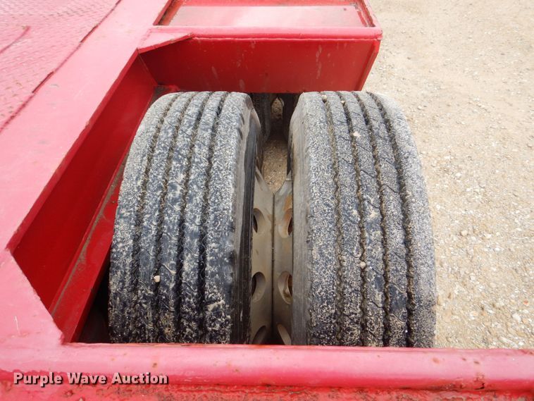 image for item DS8037 1992 Load King 403DFP  lowboy equipment trailer