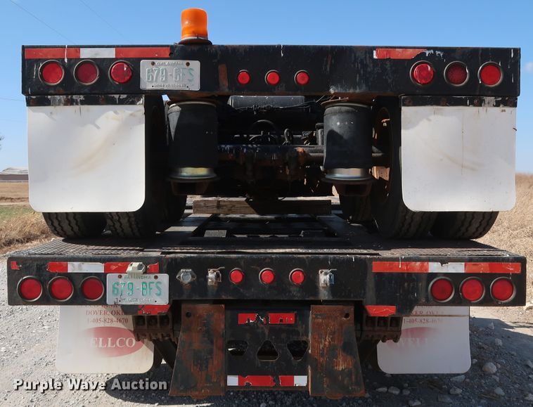 image for item IY9107 1998 Trail King TK130MDG-663  lowboy equipment trailer