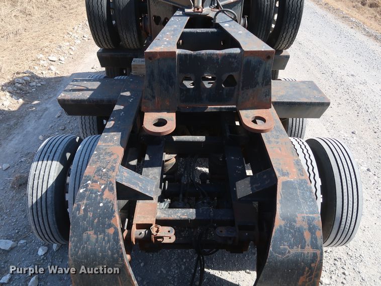 image for item IY9107 1998 Trail King TK130MDG-663  lowboy equipment trailer