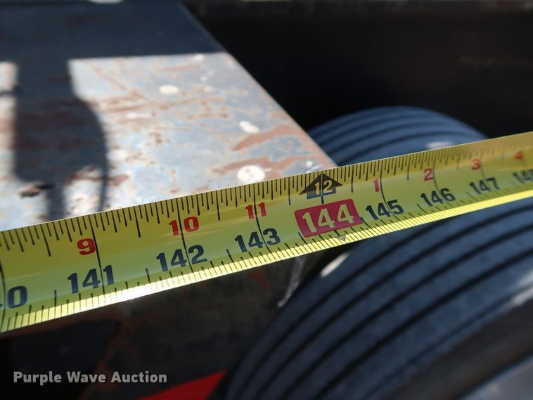 image for item IY9107 1998 Trail King TK130MDG-663  lowboy equipment trailer