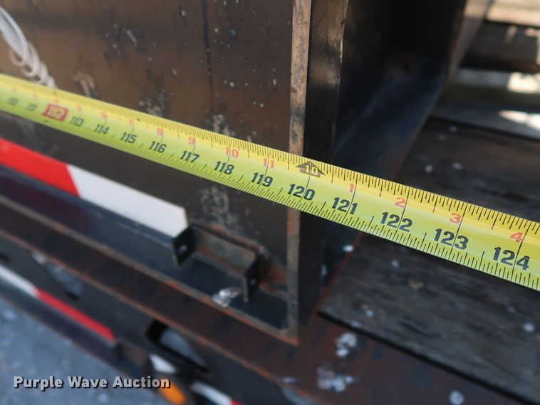 image for item IY9107 1998 Trail King TK130MDG-663  lowboy equipment trailer