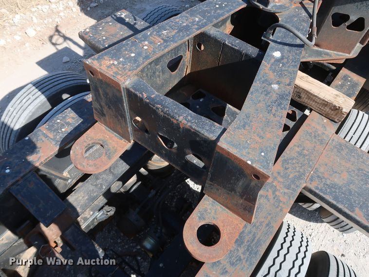 image for item IY9107 1998 Trail King TK130MDG-663  lowboy equipment trailer