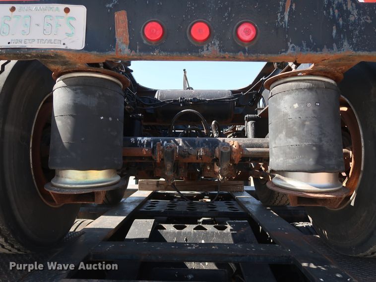 image for item IY9107 1998 Trail King TK130MDG-663  lowboy equipment trailer