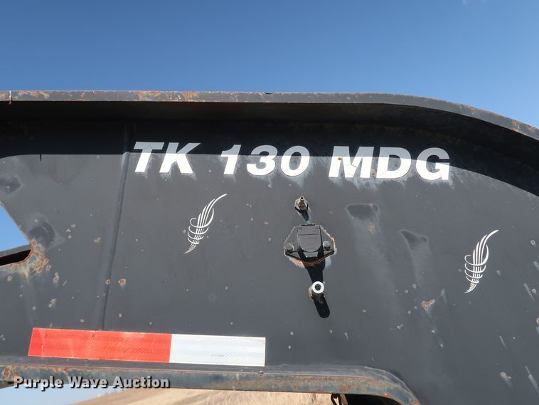 image for item IY9107 1998 Trail King TK130MDG-663  lowboy equipment trailer