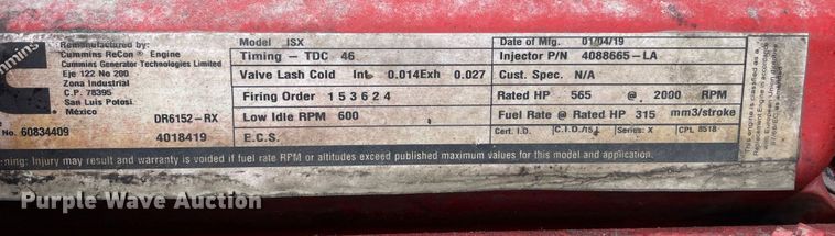 image for item JC9878 2006 Kenworth T800  semi truck