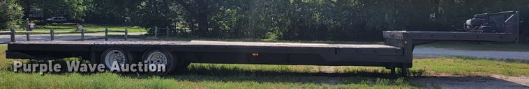 image for item JL9437 1997 Ledwell HT48X102  drop deck equipment trailer