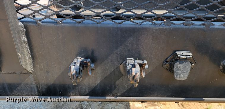 image for item JL9437 1997 Ledwell HT48X102  drop deck equipment trailer