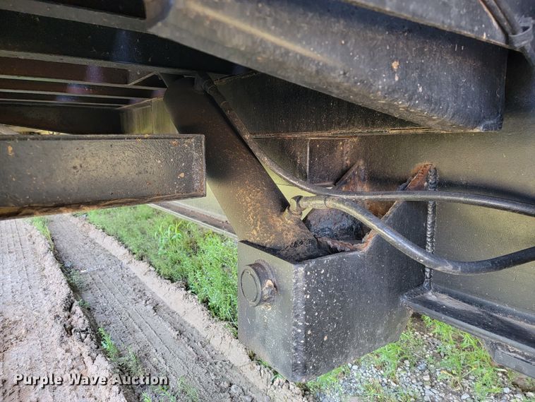 image for item JL9437 1997 Ledwell HT48X102  drop deck equipment trailer