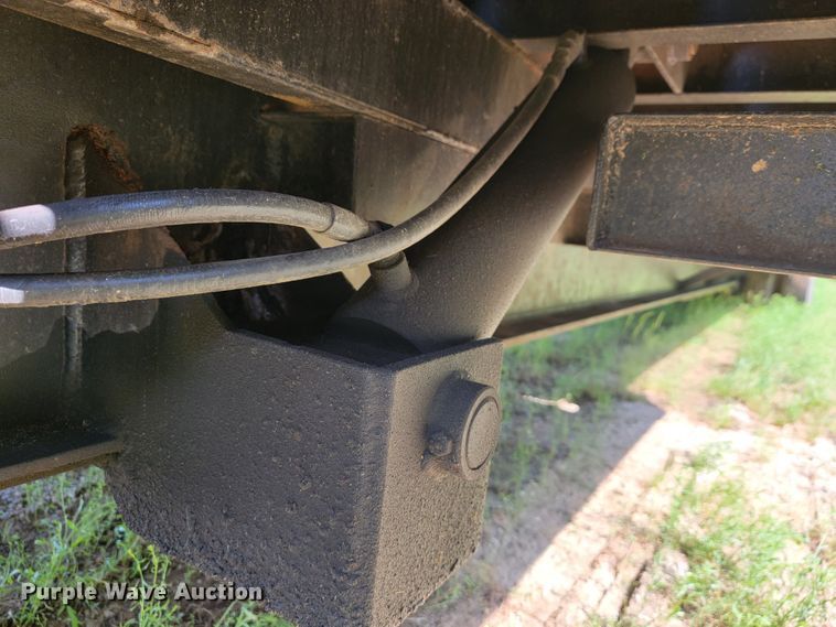 image for item JL9437 1997 Ledwell HT48X102  drop deck equipment trailer