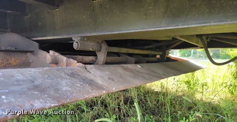 image for item JL9437 1997 Ledwell HT48X102  drop deck equipment trailer