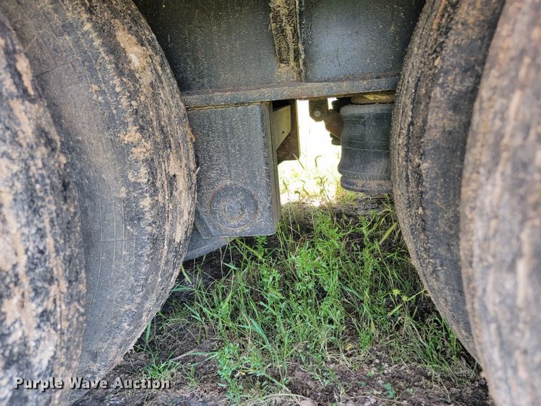 image for item JL9437 1997 Ledwell HT48X102  drop deck equipment trailer