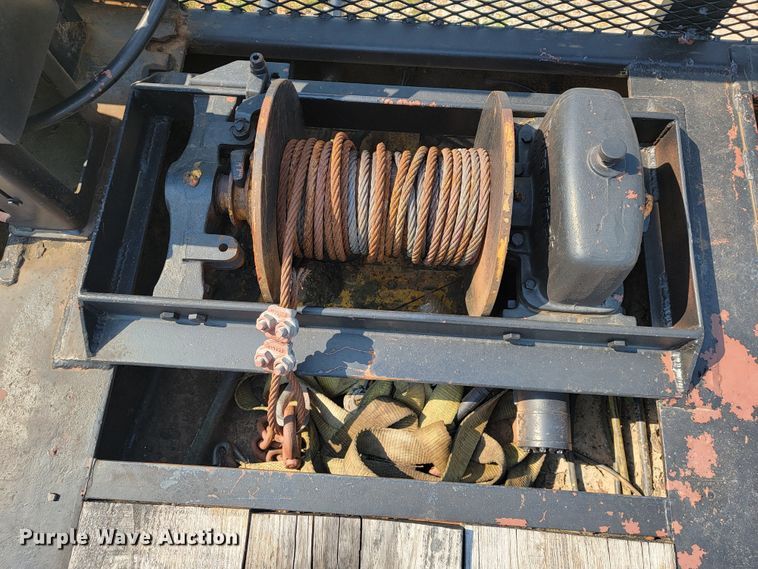 image for item JL9437 1997 Ledwell HT48X102  drop deck equipment trailer