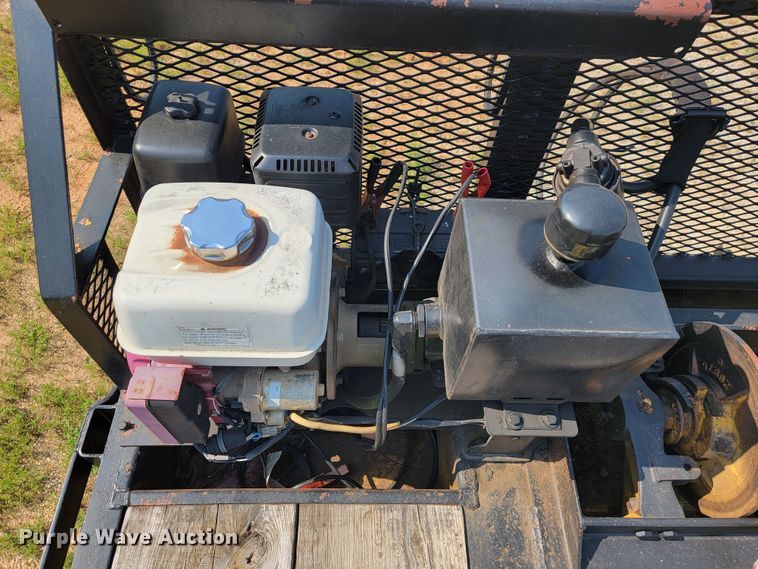 image for item JL9437 1997 Ledwell HT48X102  drop deck equipment trailer