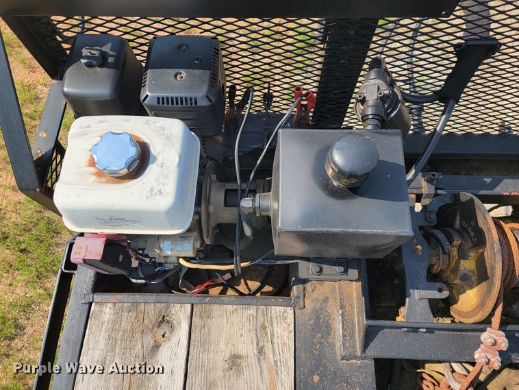 image for item JL9437 1997 Ledwell HT48X102  drop deck equipment trailer