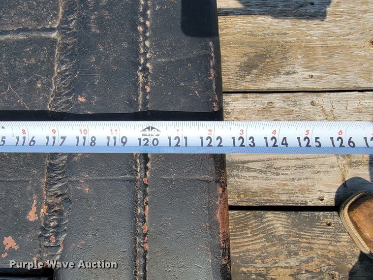 image for item JL9437 1997 Ledwell HT48X102  drop deck equipment trailer