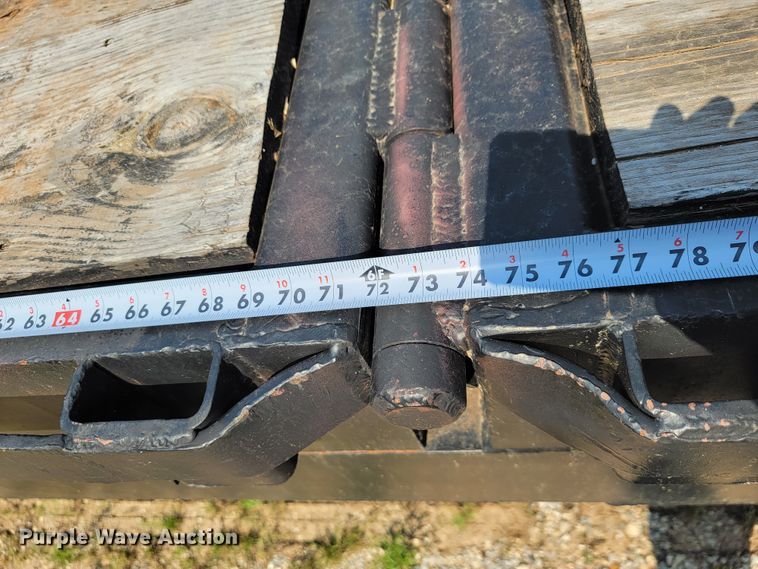 image for item JL9437 1997 Ledwell HT48X102  drop deck equipment trailer