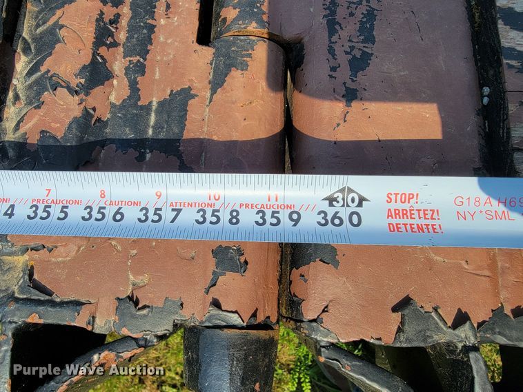 image for item JL9437 1997 Ledwell HT48X102  drop deck equipment trailer