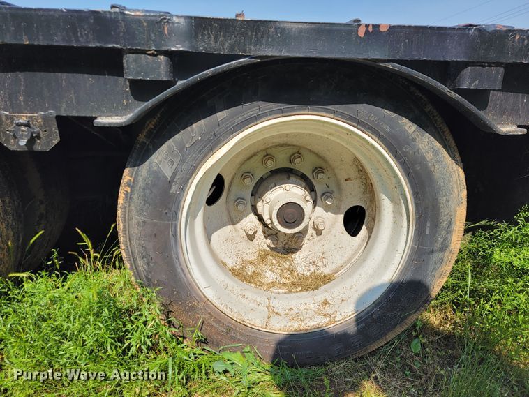 image for item JL9437 1997 Ledwell HT48X102  drop deck equipment trailer