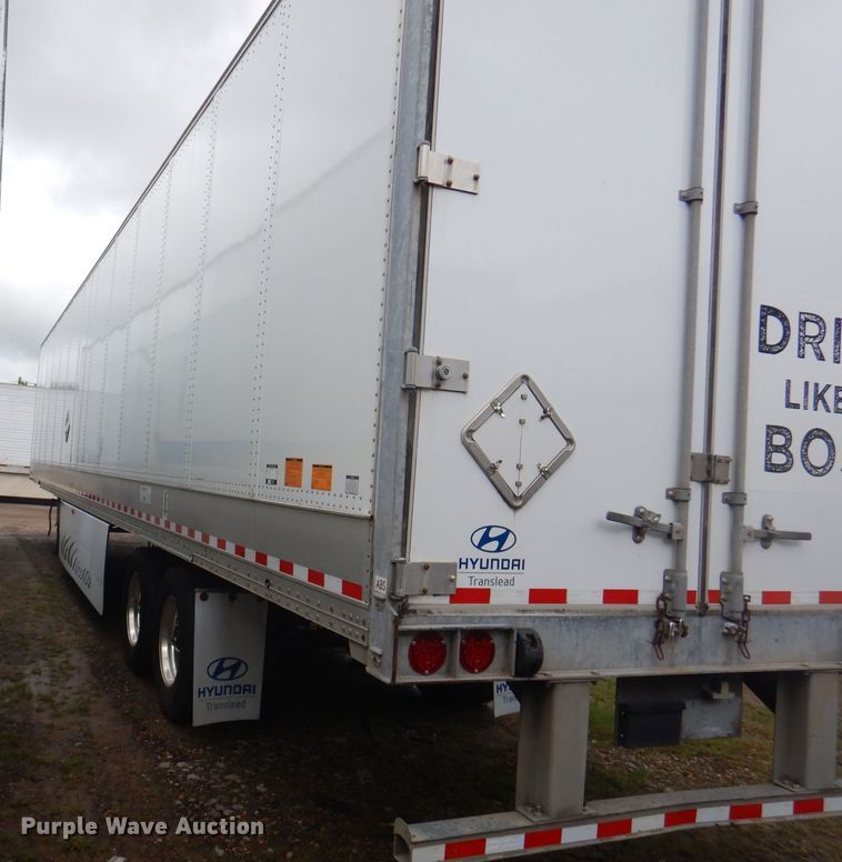 image for item JL9639 2017 Hyundai VC25300152-JSW  dry van trailer