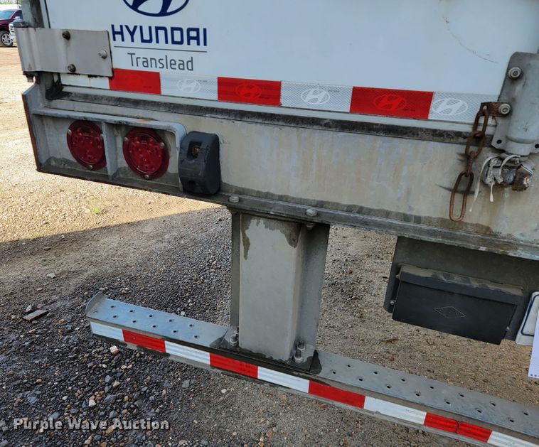 image for item JL9639 2017 Hyundai VC25300152-JSW  dry van trailer
