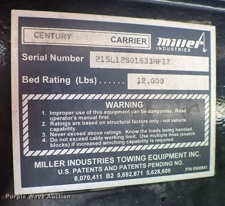 image for item JU9209 2018 Kenworth T370  rollback truck