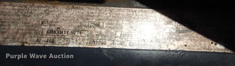 image for item KP9077 2007 Mack CT713  semi truck