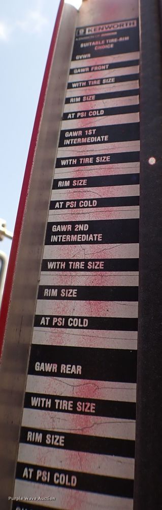 image for item MF9338 1986 Kenworth W900  semi truck