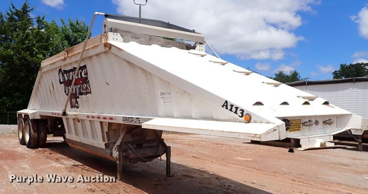 image for item MF9484 2017 Armor Lite SBD-40  bottom dump trailer