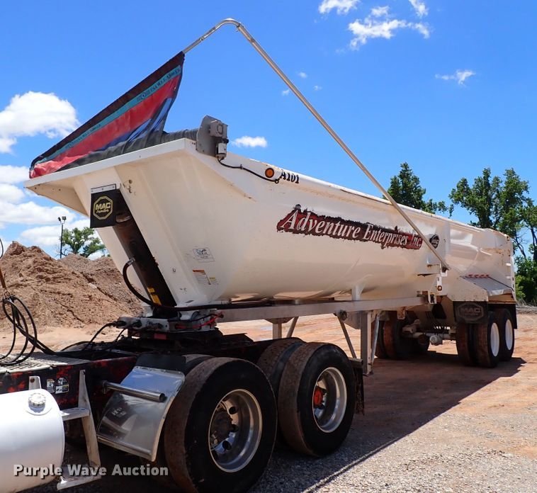 image for item MF9487 2017 MAC  end dump trailer