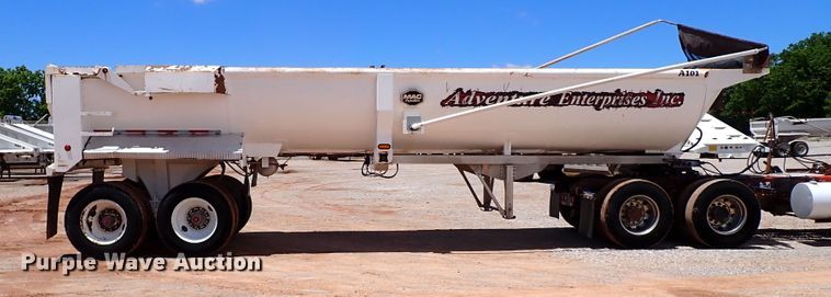 image for item MF9487 2017 MAC  end dump trailer