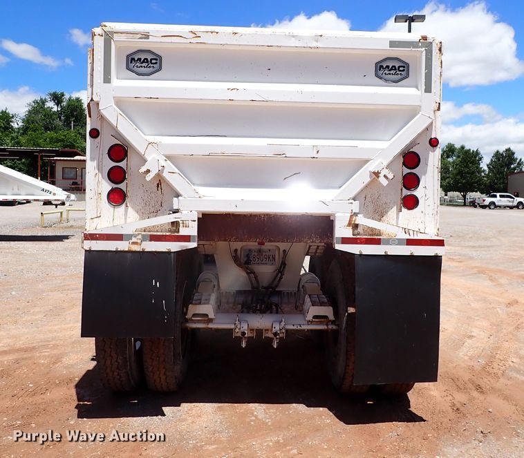image for item MF9487 2017 MAC  end dump trailer