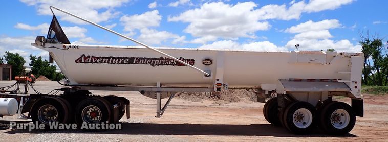 image for item MF9487 2017 MAC  end dump trailer
