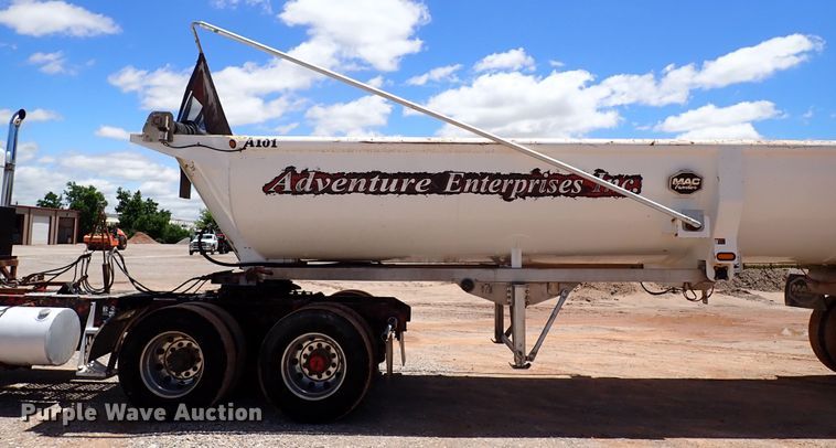 image for item MF9487 2017 MAC  end dump trailer