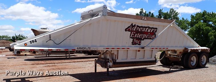 image for item MF9488 2016 Armor Lite SBD-40  bottom dump trailer