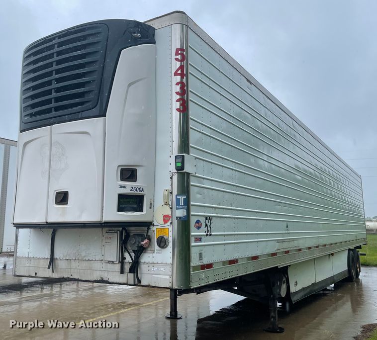 image for item MJ9753 2008 Utility  refrigerated van trailer