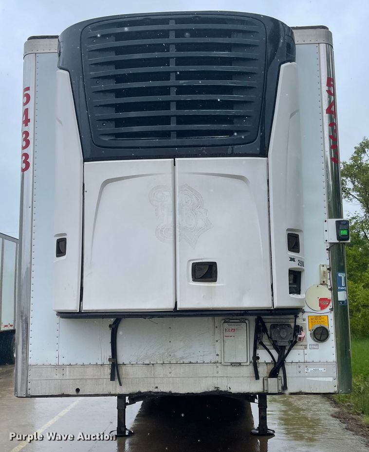 image for item MJ9753 2008 Utility  refrigerated van trailer