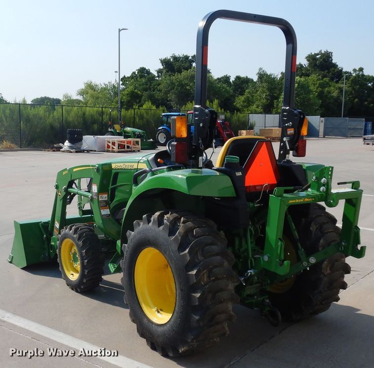 image for item DH8499 2021 John Deere 3035D  MFWD tractor