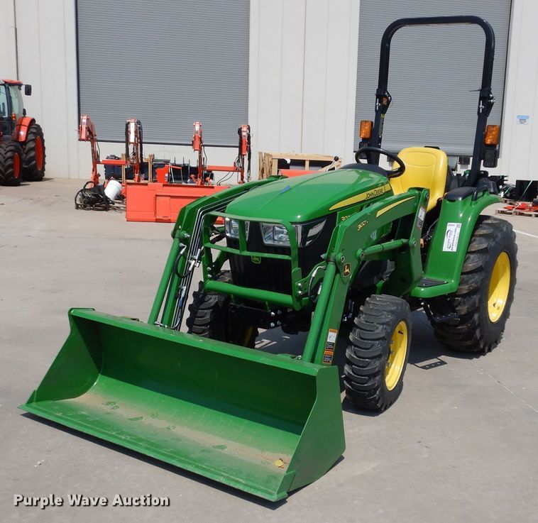 image for item DH8502 2020 John Deere 3038E  MFWD tractor