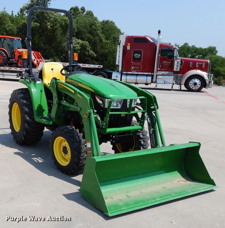 image for item DH8502 2020 John Deere 3038E  MFWD tractor
