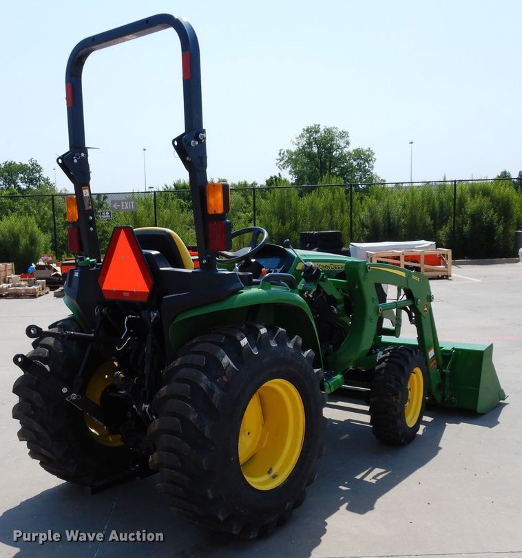 image for item DH8502 2020 John Deere 3038E  MFWD tractor