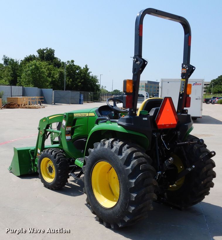 image for item DH8502 2020 John Deere 3038E  MFWD tractor