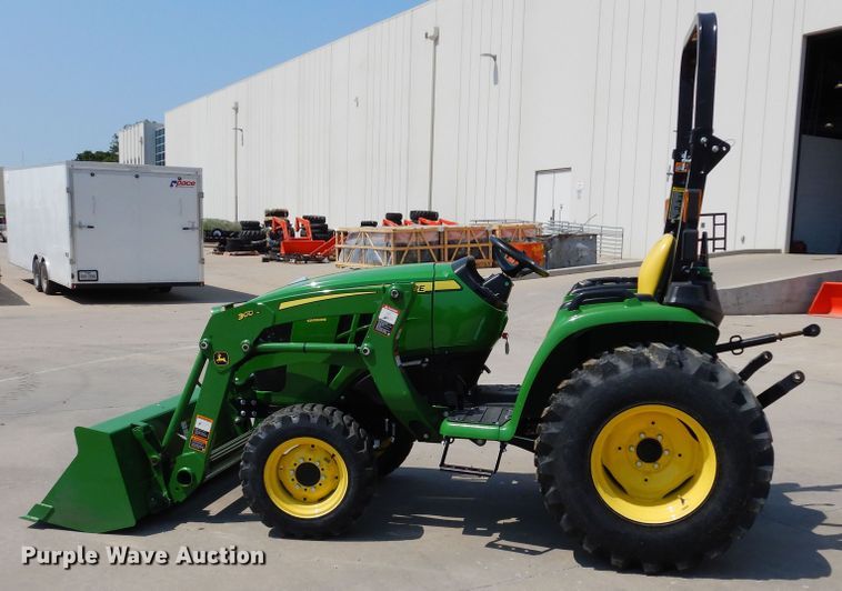image for item DH8502 2020 John Deere 3038E  MFWD tractor