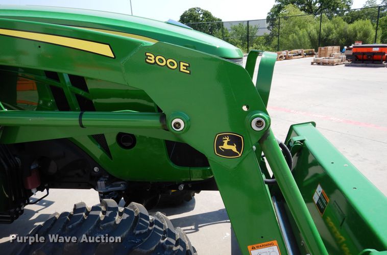 image for item DH8502 2020 John Deere 3038E  MFWD tractor